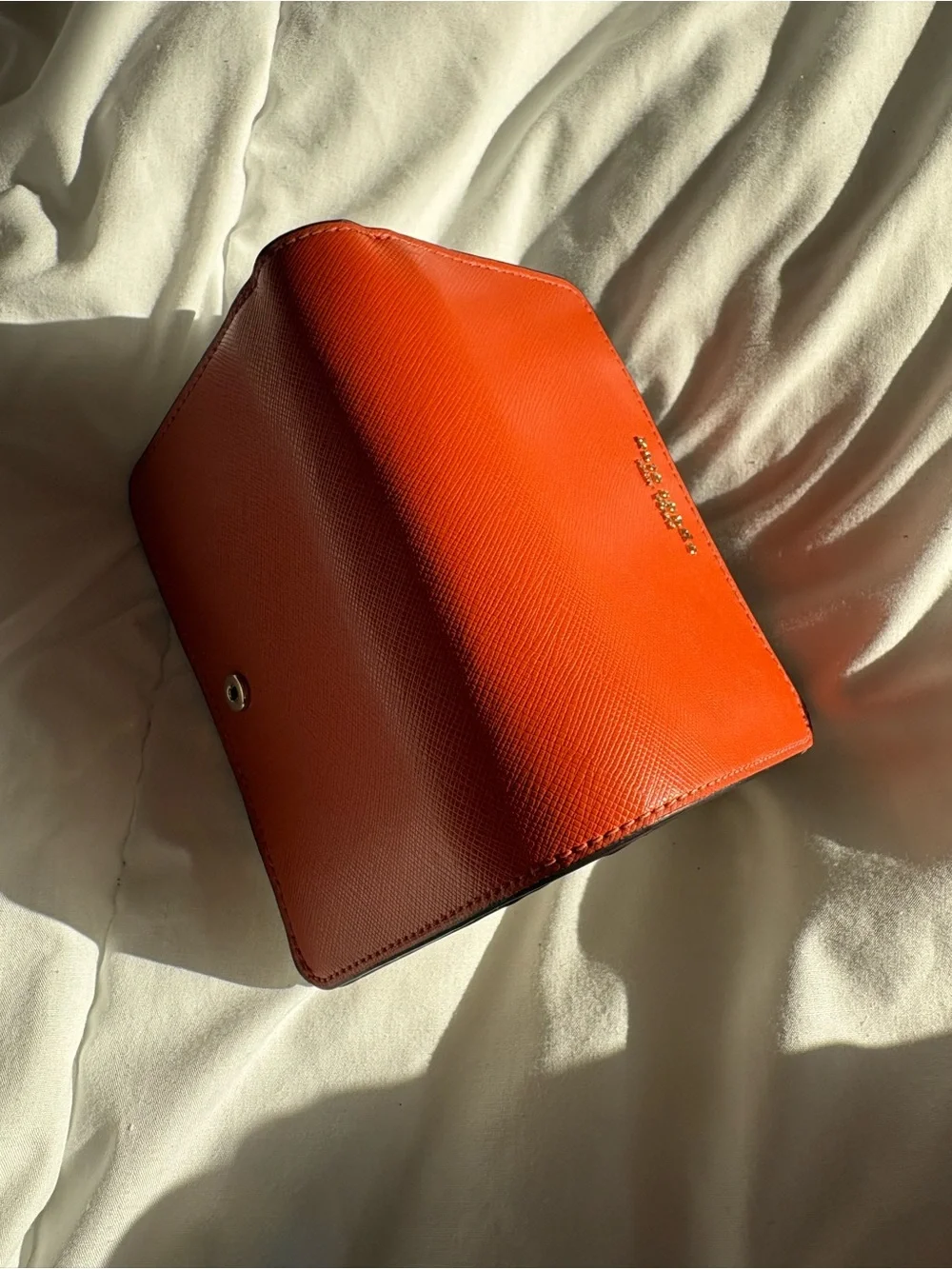 kate spade New York Orange Zip Wallet
